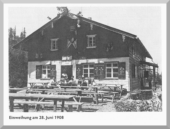 Einweihung der H&uuml;tte